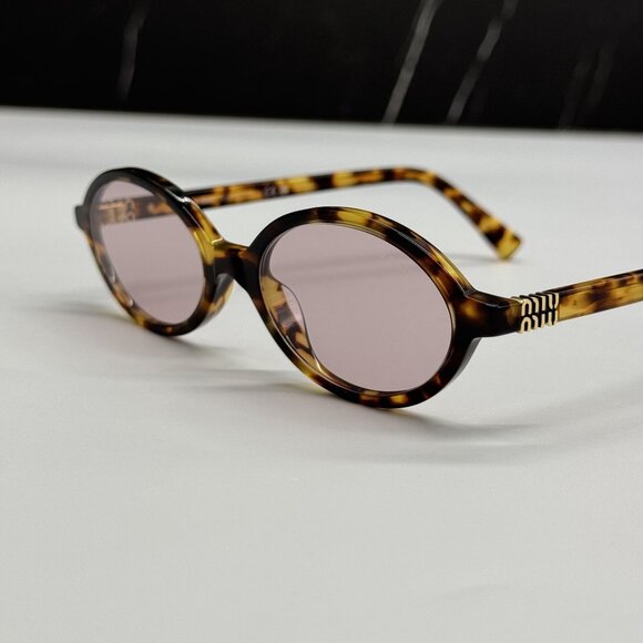 NEW MIU MIU MU04ZS 14L4I0 SUNGLASSES HAVANA WOMEN MU 04ZS, SMU 04Z main image 7